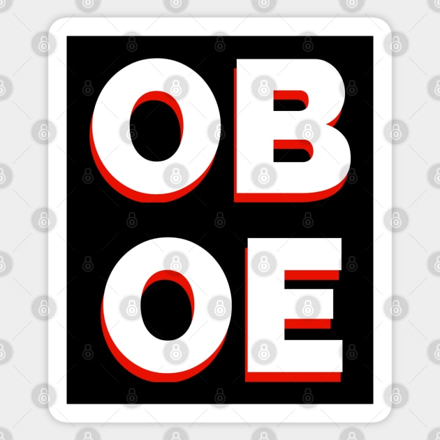 OBOE Sticker by axtellmusic